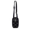 Túi MLB Korea Diamond Monogram Phone Pouch New York Yankees Black