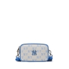 Túi MLB Korea Monogram Jacquard Mini Cross Bag New York Yankees Sky Blue