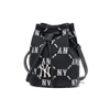 Túi MLB Dia Monogram Jacquard Mini Bucket Bag New York Yankees Black