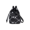 Túi MLB Dia Monogram Jacquard Mini Bucket Bag New York Yankees Black