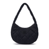 Túi MLB Korea Quilted Hobo Bag Medium New York Yankees Black