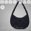 Túi MLB Korea Quilted Hobo Bag Medium New York Yankees Black