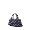 Túi MLB Korea Monogram Jacquard Boston Bag LA Dodgers D.Navy