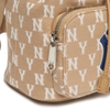 Túi MLB Monogram Bucket Bag New York Yankees D.Beige