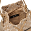 Túi MLB Monogram Bucket Bag New York Yankees D.Beige