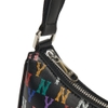 Túi MLB Monogram Rainbow Hobo Bag New York Yankees Black