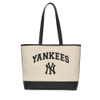 Túi MLB Korea Varsity Canvas Shopper Bag New York Yankees D.Cream