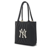 Túi MLB Korea Basic Big Logo Knit Tote Bag New York Yankees Black