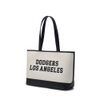 Túi MLB Korea Varsity Jacquard Shopper Bag LA Dodgers Cream