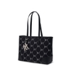 Túi MLB Korea Diamond Monogram Jacquard Tote Bag New York Yankees Black