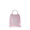 Túi MLB Korea [KIDS] Diamond Monogram Mini Tote Bag New York Yankees Pink