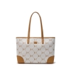 Túi MLB Korea Diamond Monogram Jacquard Tote Bag New York Yankees Brown