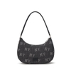 Túi MLB Korea Monogram Denim Hobo Bag New York Yankees Navy