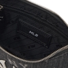 Túi MLB Korea Monogram Denim Hobo Bag New York Yankees Navy