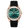 Đồng Hồ Nam Carnival Aquanus 8113G2 Dây Silicone Đen Green Rose Gold 40mm