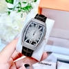 Đồng Hồ Nữ Davena 31820 Dây Da Đen Silver 32mm Chính Hãng