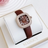 Đồng Hồ Nữ Madocy M81886 Dây Da Brown Rose Gold 31mm