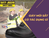 Giày bảo hộ mũi sắt, đế sắt để làm gì Giày bảo hộ mũi sắt, đế sắt để làm gì