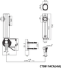 CT9911#CR(HM) - Vòi xịt vệ sinh COTTO