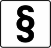Legal notice Symbol