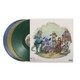 đĩa than Chained Echoes (Original Soundtrack) (3LP) (Deep Ocean Pearl, Gold & Dark Green Vinyl)