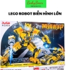 Lego robot biến hình cỡ lớn 402 chi tiết siêu đẹp, đồ chơi lắp ráp thông minh cho bé ( hình thật)