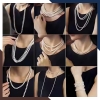 Cách chọn độ dài vòng cổ ngọc trai phù hợp với từng dáng người, độ tuổi & phong cách
