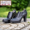 Giày da nữ mã 32W-971 (Da bò 100%, Gót cao 9cm)