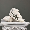 SZ27 (17cm) Onitsuka Tiger Mexico Mid Runner 'White Black' 1184A132-102 105549
