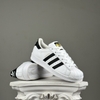 SZ38.7 adidas Superstar 'Footwear White Black Gold' C77124