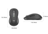 Chuột không dây Logitech M650L SIGNATURE GRAPHITE (910-006247) (910-006249)