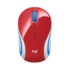 Chuột không dây Logitech M187 Wireless Đỏ 910-005373