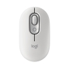 Chuột không dây Logitech Pop Mouse with EMOJI màu Trắng - 910-007400