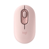 Chuột không dây Logitech Pop Mouse with EMOJI màu Hồng - 910-007402