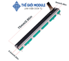 Biến trở, chiết áp trượt thẳng 75mm kênh đôi B103-10K