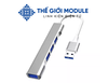 Bộ Hub Chia 4 Cổng USB 3.0 Đa Năng Sử Dụng Cho PC Laptop
