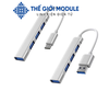 Bộ Hub Chia 4 Cổng USB 3.0 Đa Năng Sử Dụng Cho PC Laptop