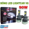 Bóng LED LightCar V8 90W Siêu Pha – Giải Pháp Tăng Sáng Đơn Giản, Dễ Dàng Đăng Kiểm