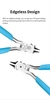 DỤNG CỤ MÔ HÌNH DSPIAE - Kìm ST-L - KÌM PHẲNG UỐN KIM LOẠI EDGELESS PE BENDING PLIERS Chính Hãng