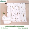 Khăn tắm nhăn Dokma 6 lớp cao cấp