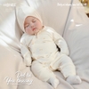 Body nỉ nhung mềm  Honee ( 0-6m)