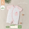 Body cộc  sơ sinh Moon túi ngực