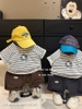 Set nam nhí áo kẻ Mickey + quần thô (73-100)