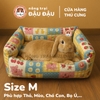 Đệm Sofa Cho Bọ Ú, Thỏ, Chó, Mèo, Thú Nhỏ Đệm Vải Thoáng Mát Phù Hợp 4 Mùa