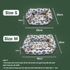 Đệm Sofa Cho Bọ Ú, Thỏ, Chó, Mèo, Thú Nhỏ Đệm Vải Thoáng Mát Phù Hợp 4 Mùa