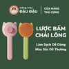 Lược Chải Lông Cho Thỏ, Bọ Ú, Chinchilla, Chó, Mèo Có Nút Bấm Đẩy Lông