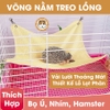 Võng Nằm Cho Bọ Ú, Nhím, Hamster, Thú Nhỏ Vải Lưới Thoáng Mát