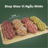 Bánh Cỏ Yến Mạch Waffle Vị Trái Cây Cho Thỏ, Bọ Ú, Chinchilla Ăn Vặt Mài Răng