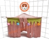Rèm Che Trú Ẩn Cho Bọ Ú, Hamster, Sóc, Nhím Rèm Che 3 Mặt