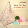 Túi Tote Vải 2 Lớp Quai Tròn Hoạ Tiết Dễ Thương Lumi Tote Bag